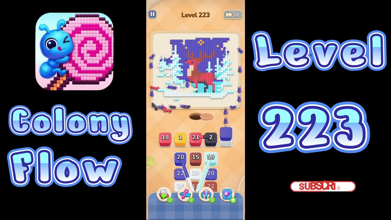 Colony Flow Level 223 Walkthrough | All Gameplay Solution | Go Answer
