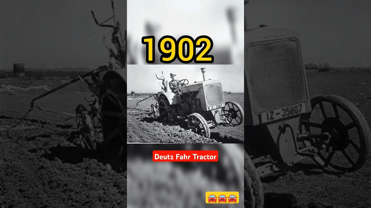 Evolution of Deutz Fahr Tractor (1894-2025) #shorts