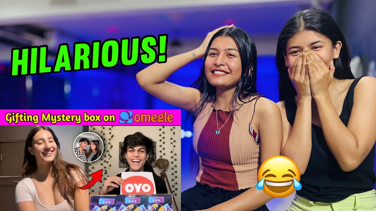 I Gifted Mystry Box TO MY LOVE I FOUND ON OMEGLEII MET IN REAL LIFE | Reaction Video