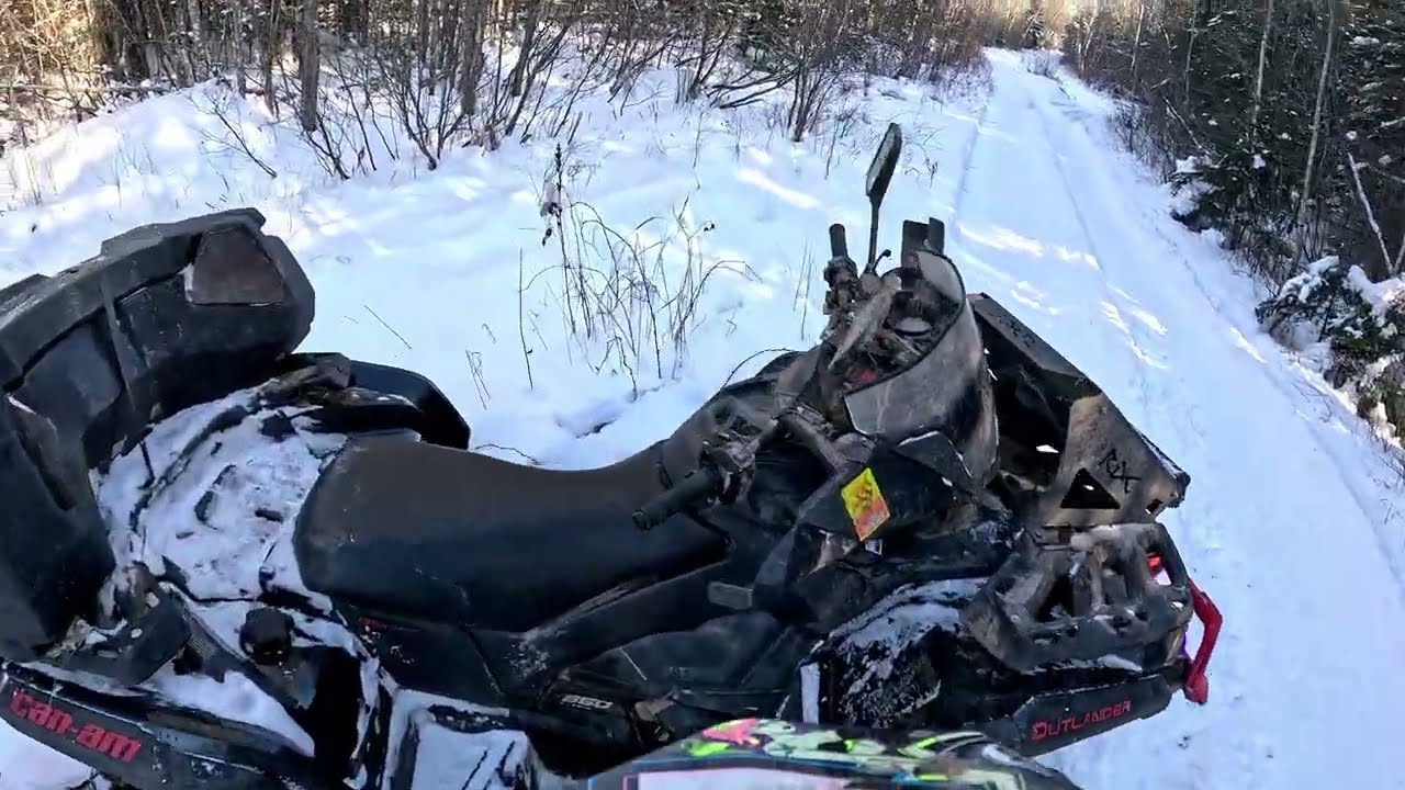 First Ride of the Year — Sunny Skies & Snowy Trails (Part 1)