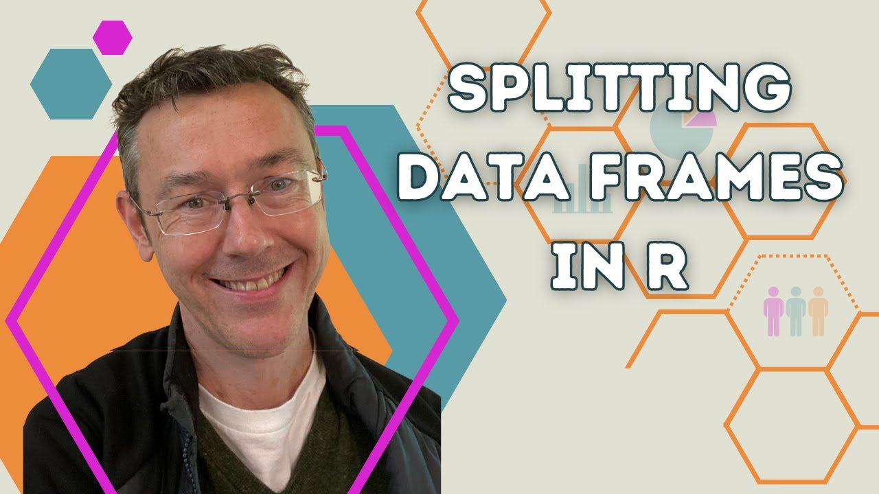 Splitting data frames in R