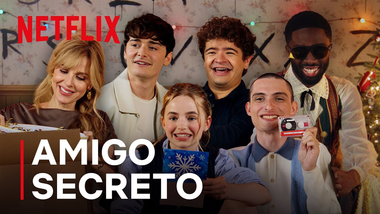 Quem tirou quem no amigo secreto de Stranger Things? | Netflix Brasil
