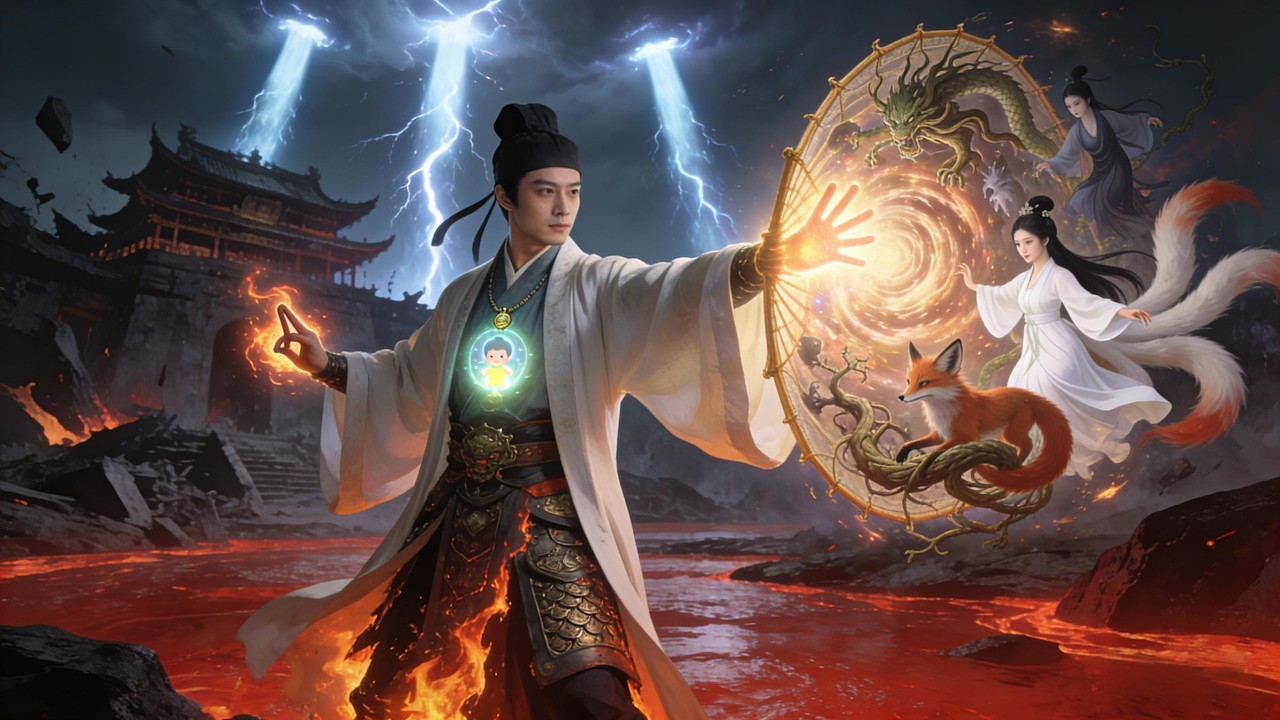 從魔界至尊到落魄書生！千夜魔君渡劫隕落，重生為寧采臣，臥薪嘗膽只為重煉萬魂幡，再創輝煌！#短剧 #movie #drama #精彩影视 #搞笑 #chinesedrama