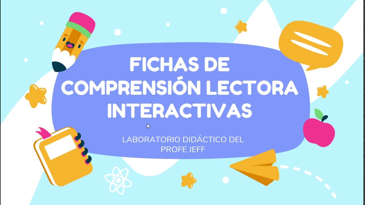 EJERCICIOS DE COMPRENSI&Oacute;N LECTORA PARA NI&Ntilde;OS  (LECTURA INTERACTIVA)
