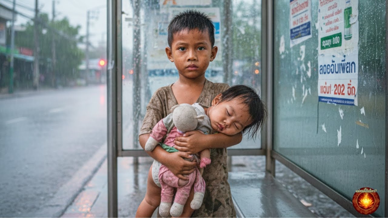 เด็กชายกอดน้องกลางป้ายรถเมล์... คืนนั้นเปลี่ยนชีวิตพวกเขาไปตลอดกาล | เรื่องจริงที่อบอุ่นหัวใจที่สุด