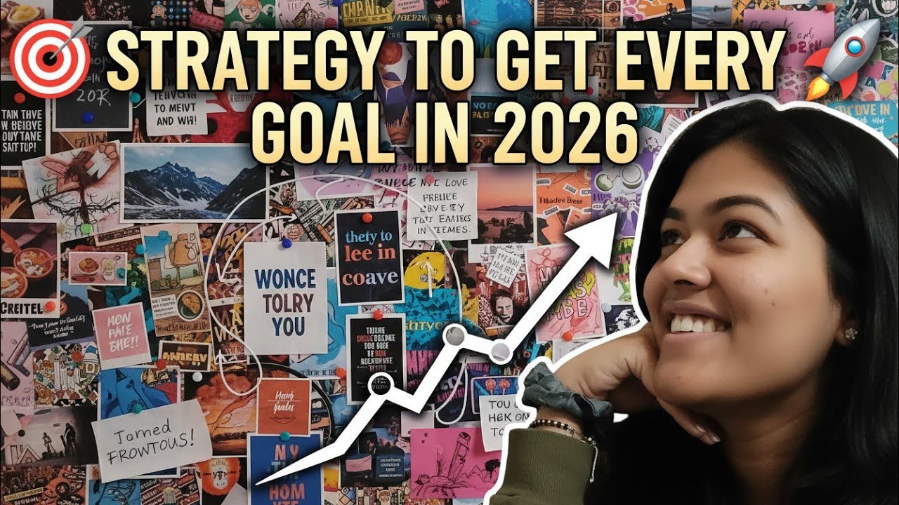 Vision board 2026- Tips to make it happen ✨ 