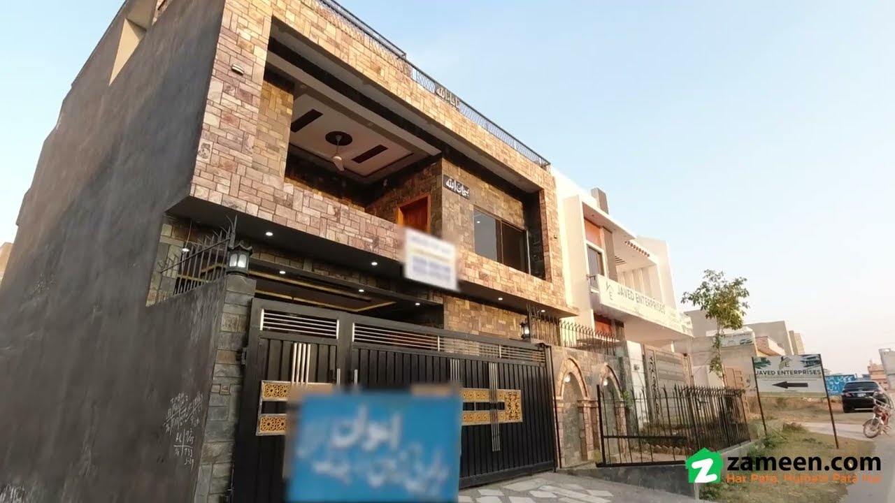 8 MARLA HOUSE FOR SALE IN  E-18 ISLAMABAD