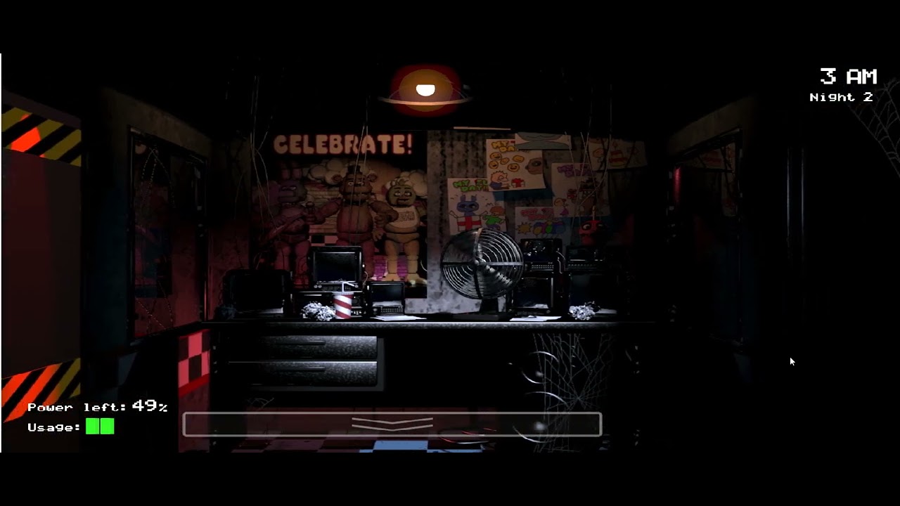 FnaF noc 2 robi się coraz trudniej