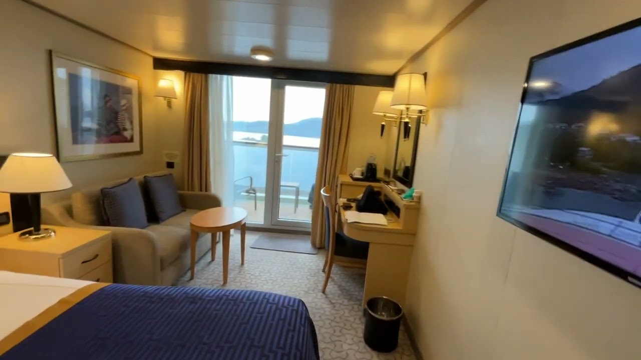 Cunard Queen Elizabeth Balcony Cabin 7019
