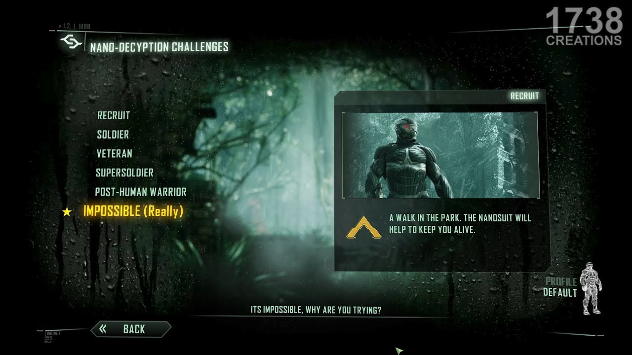Crysis 3 - Easter Egg - Nano-Decryption Minigame (not DRP mail)