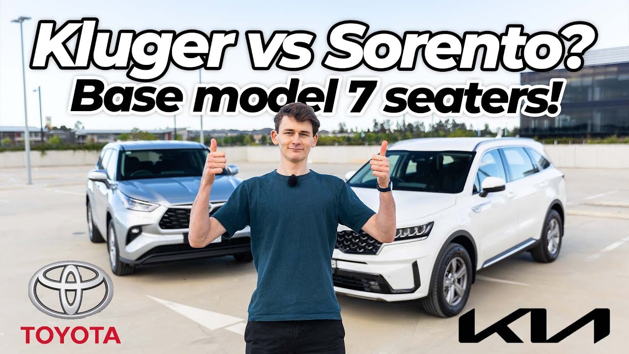 Сравнительный обзор Kia Sorento и Toyota Kluger 2022 года | Битва трёхрядных семейных внедорожник...