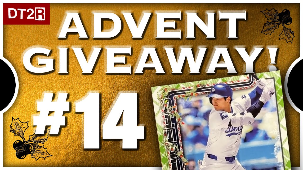 GIVEAWAY DAY 14! 🐐 Advent 2025 — Shohei Ohtani Holiday Parallel!