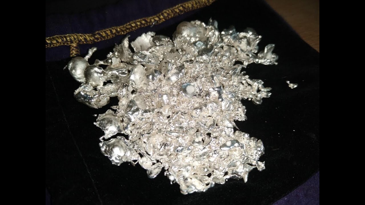 Silver Refining- How I go from .925 scrap to .9999 pure silver