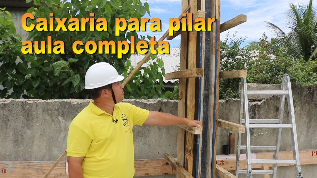 Como montar uma caixaria de pilar