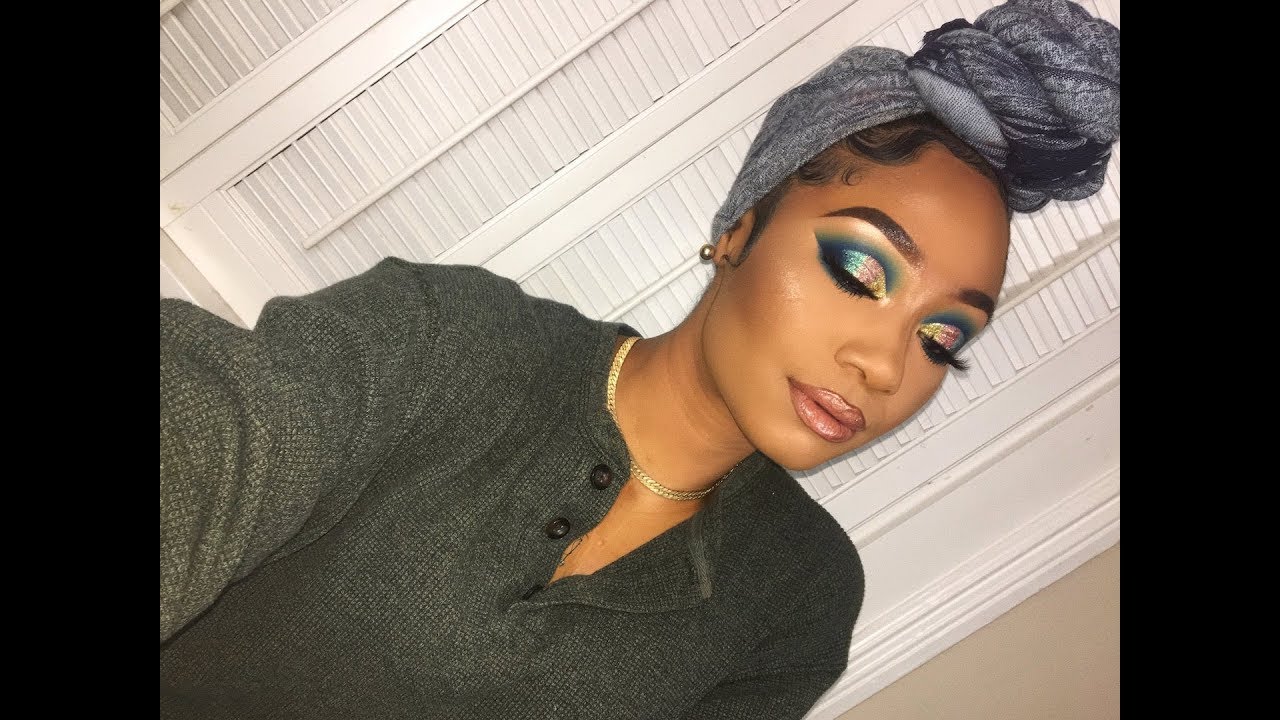 Pastel Glitter Cut Crease Tutorial | MakeupTiffanyJ