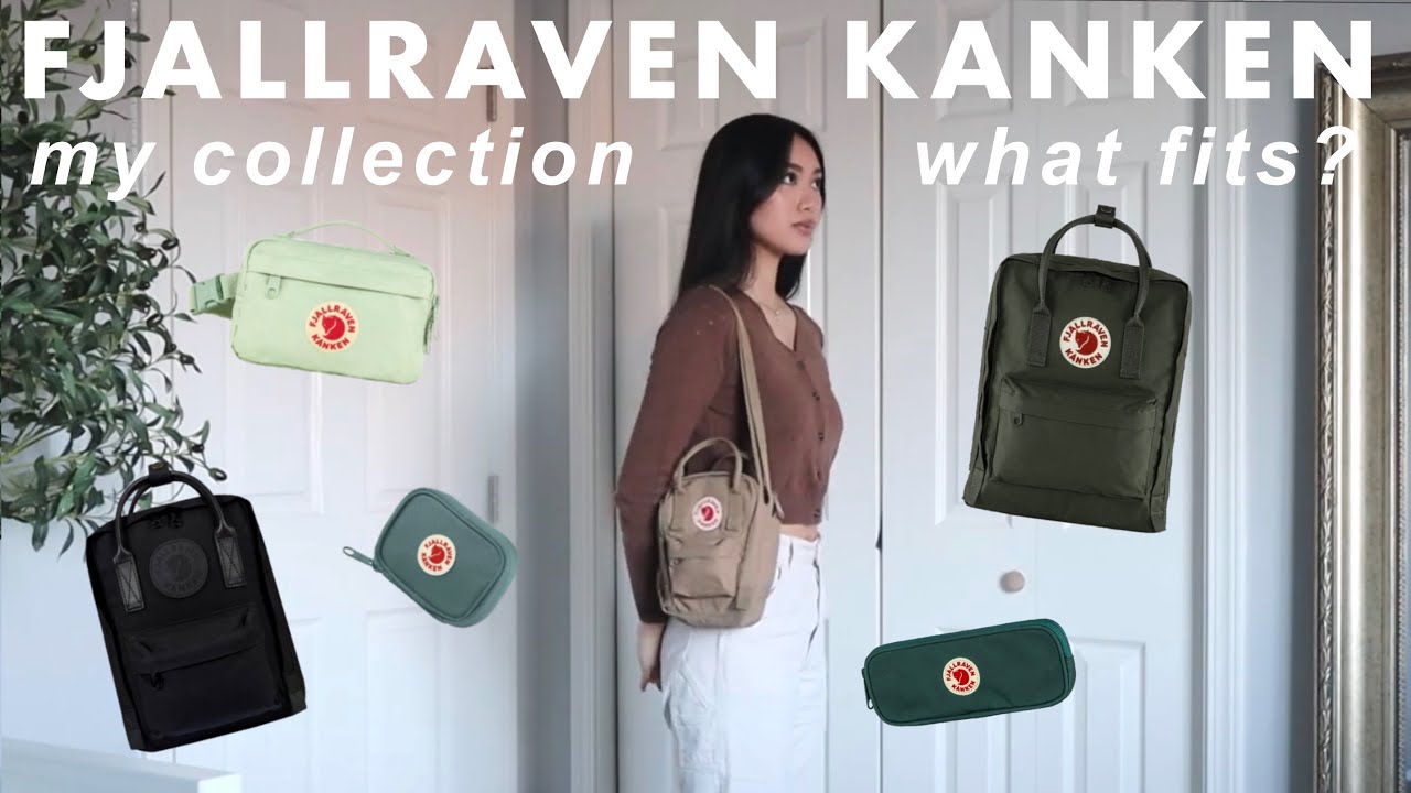 Коллекция Fjallraven Kanken | обзор, примерка и что подходит!