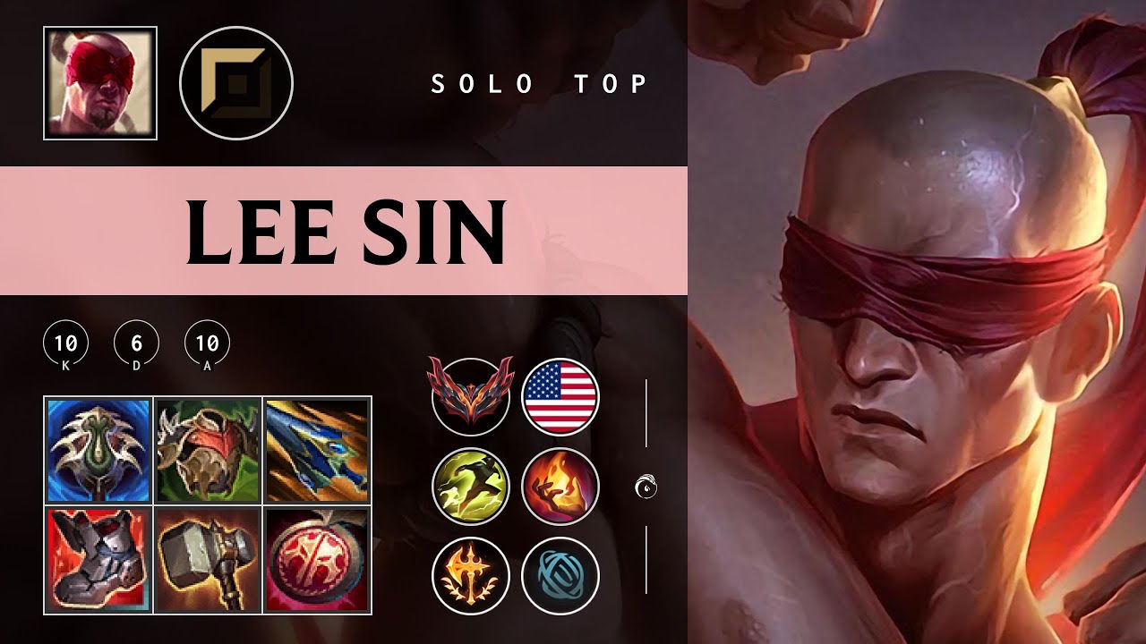 Lee Sin Top vs Urgot - NA Grandmaster Patch 25.24