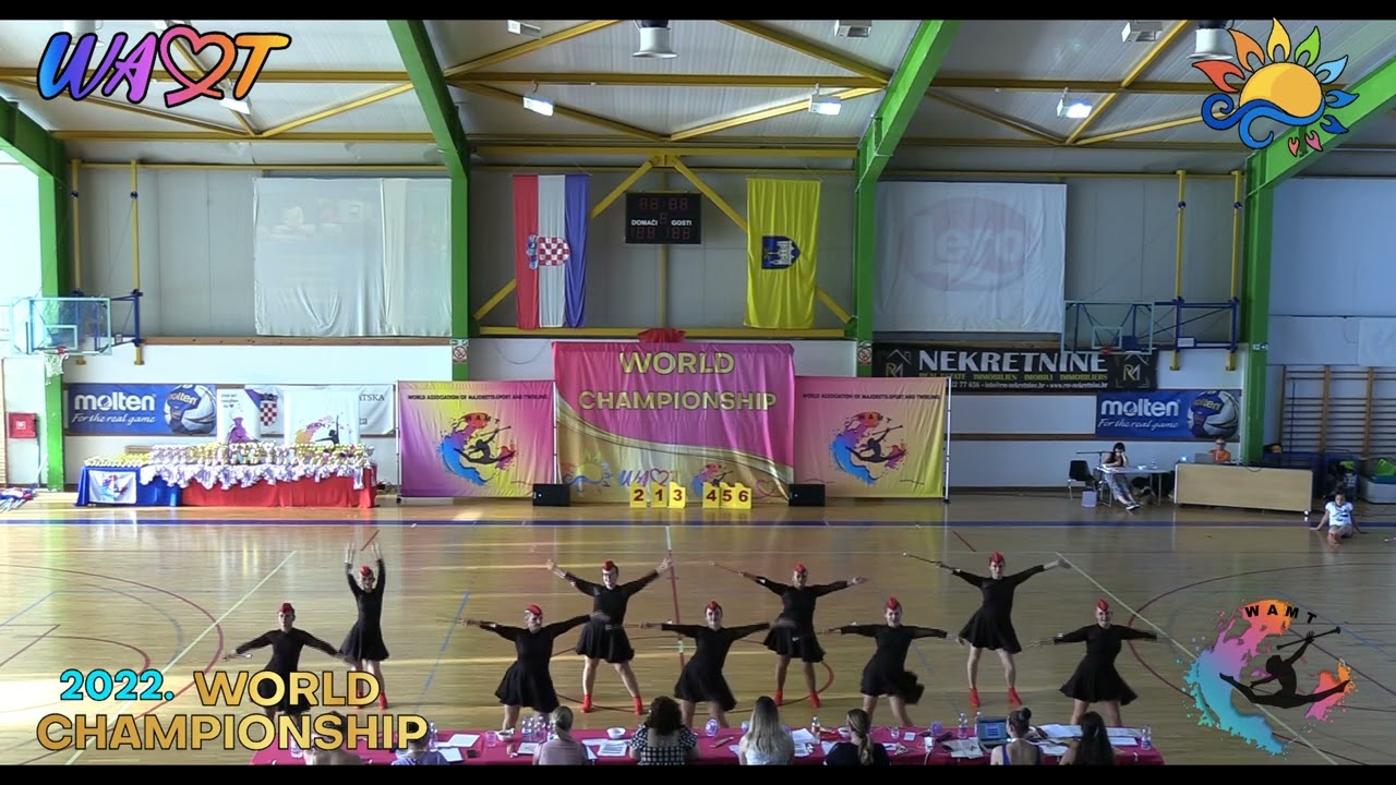 Open Baton Grandsenior Stage- Mażoretki Chełmińskiego Domu Kultury, Poland