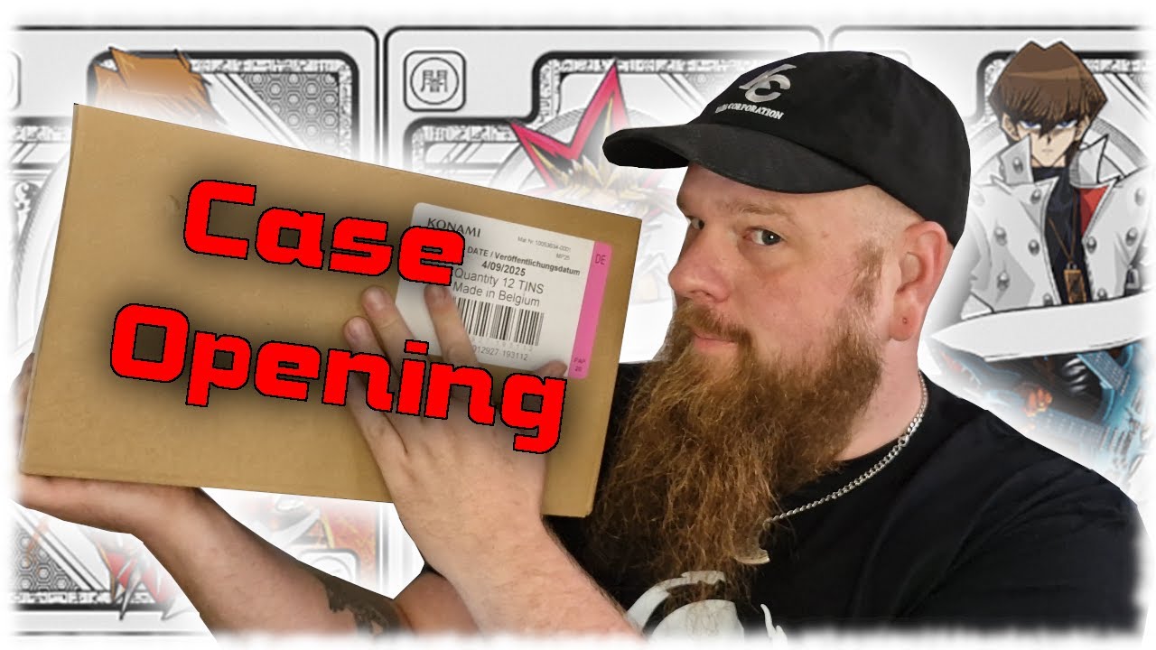 Yu-Gi-Oh! Case Opening der 2025 Mega-Pack Tin. Onkel Nico im Blechdosen-Wahn