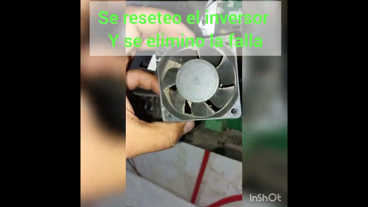 reparación error 07 inversor híbrido