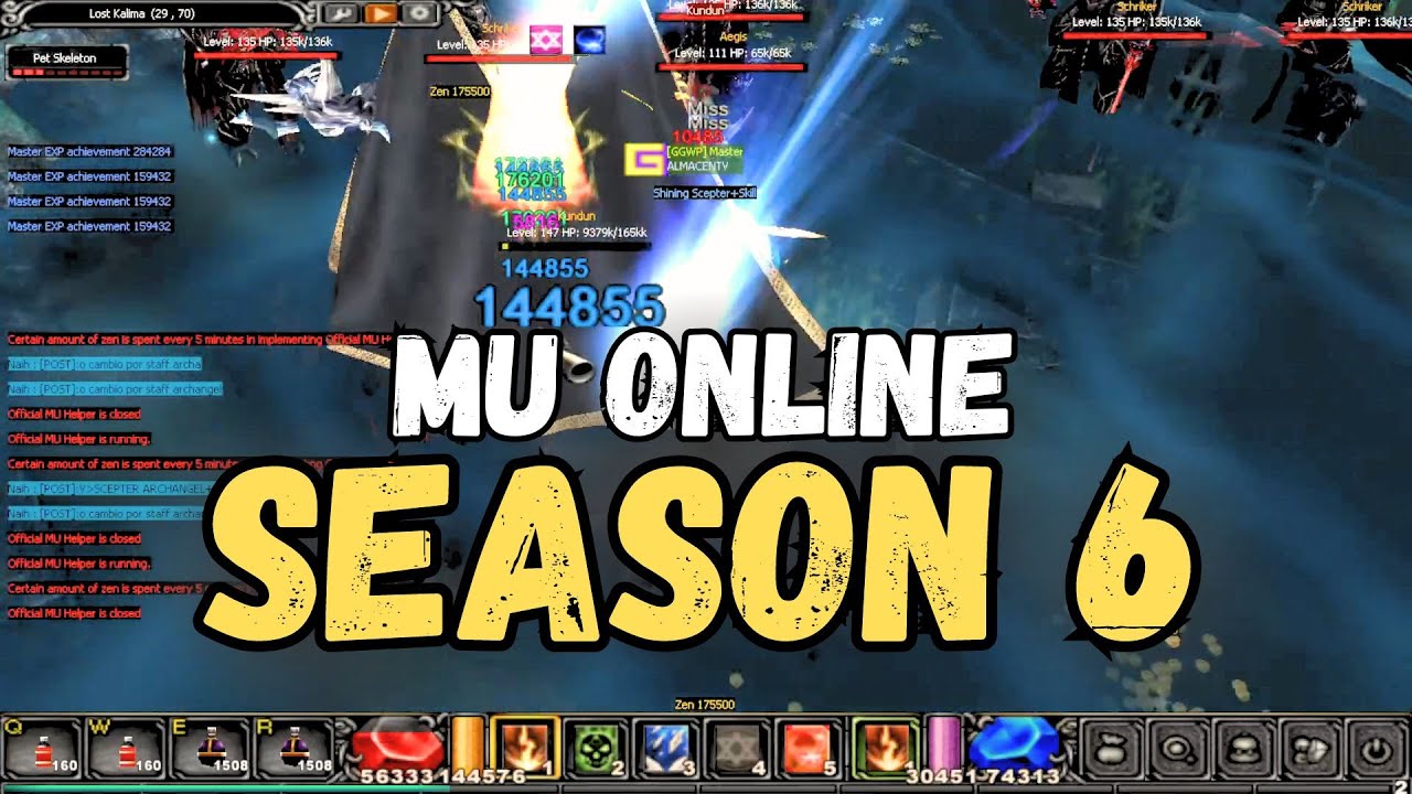 VOLVIMOS AL CL&Aacute;SICO MU ONLINE SEASON 6 ⚔️ EVENTOS, BOSSES Y M&Aacute;S