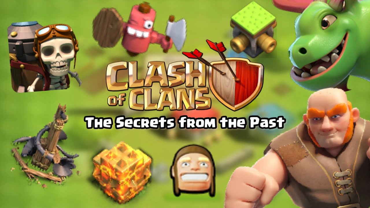 Clash of Clans: Secrets from the past (Old and Unused content)
