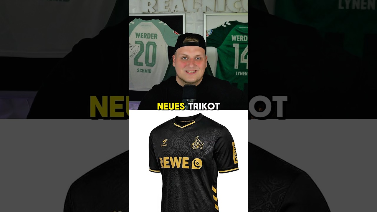 🔥 Die 3 sch&ouml;nsten Bundesliga-Trikots 2025/26! | K&ouml;ln, Augsburg & Werder Bremen