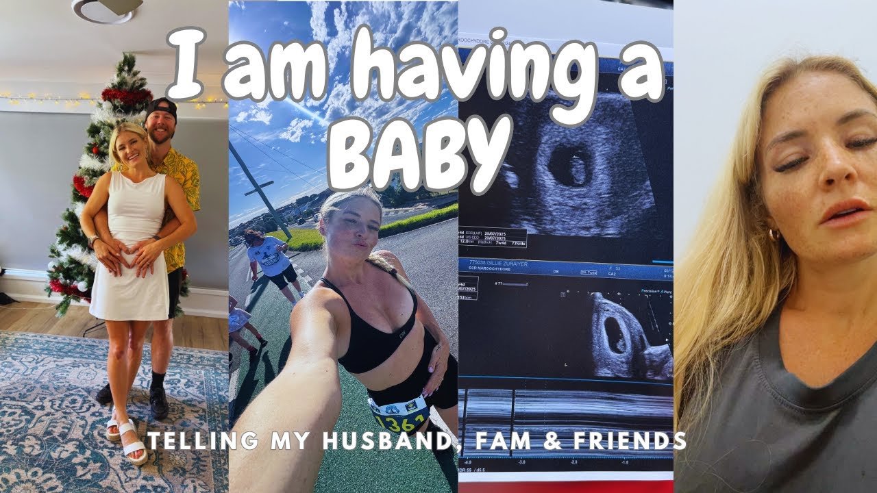 I AM HAVING A BABY! Telling my husband I am pregnant plus our families/friends.