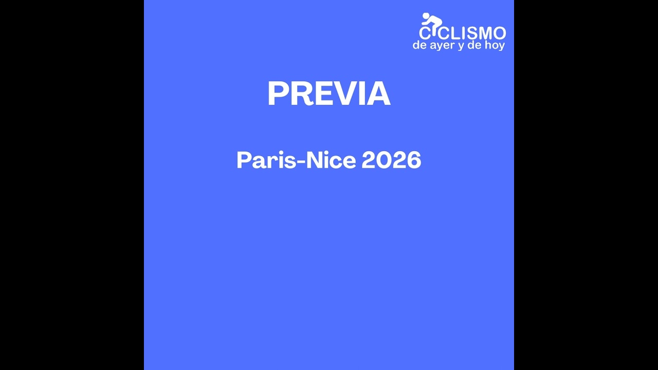 PREVIA Paris-Nice 2026