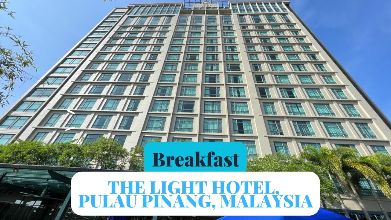 Breakfast di hotel 5 bintang The Light Hotel Penang, Malaysia. Apa ja makanan yang ada di sini?