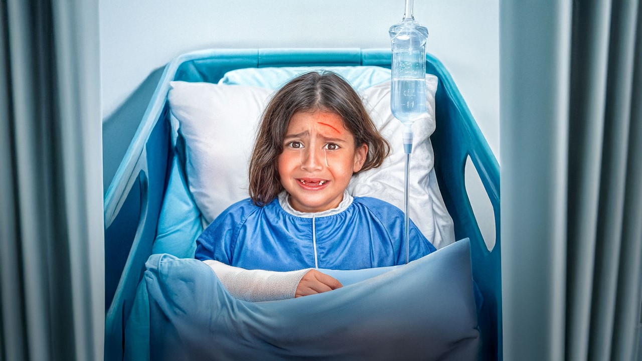 أتكسرت أيد أيسل ومش هتطلع المصيف😱المقلب قلب حقيقه🥺الكابيتانو وجودي راحوا فيها💔!!