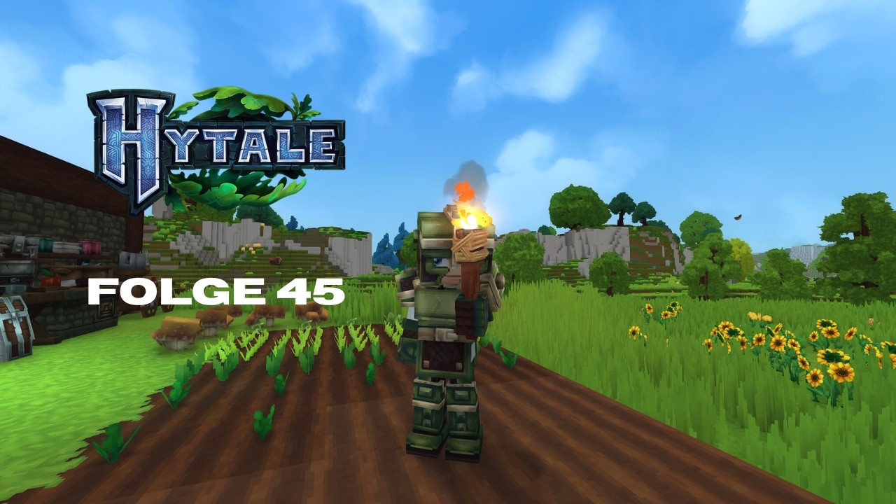 🌳HYTALE🌳 Farmland betreiben und tiefer in den Schnee Folge 45