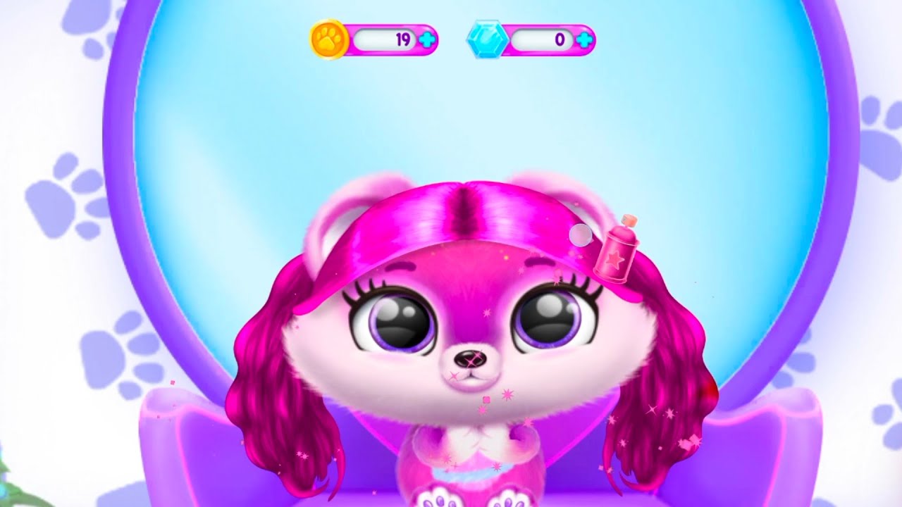 Fluvsies hair salon gameplay new style 