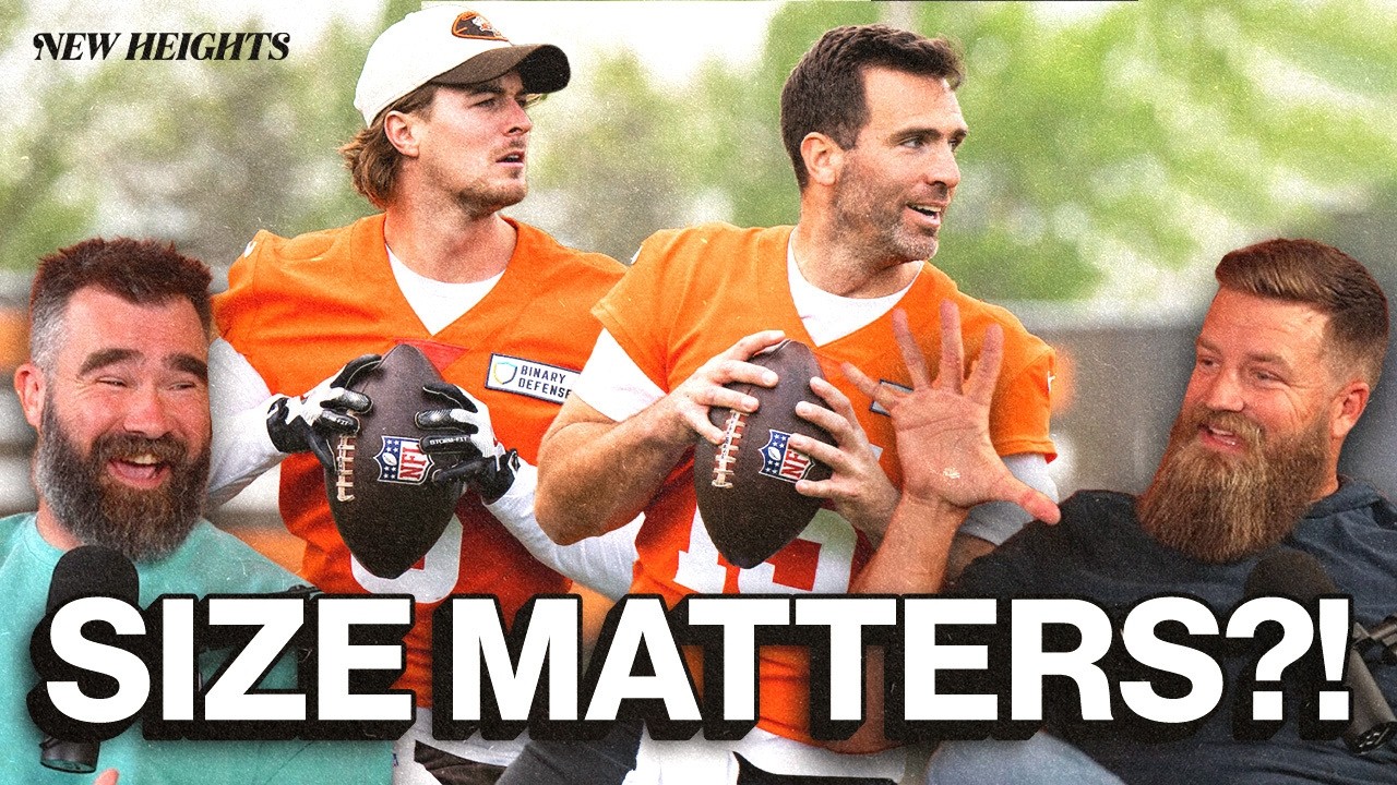 &ldquo;A half inch makes a big difference&rdquo; - Ryan Fitzpatrick & Jason admit NFL hand size really matters