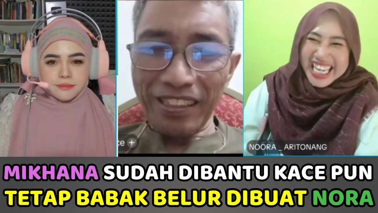 Sudah diBantu Kace Pun, Mikhana Tetap Babak Belur diBuat Mualaf Cerdas Nora Aritonang Dalam Debat