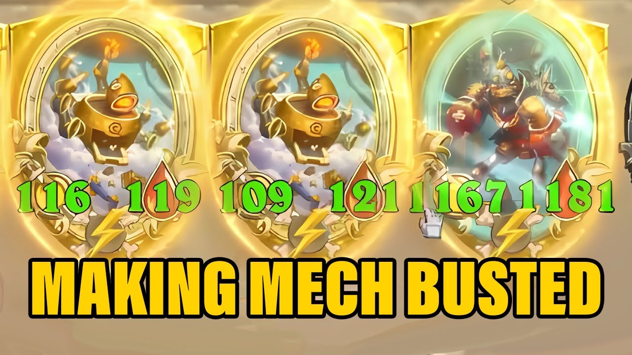 Making Mechs Busted With A Double Quest Combo | Dogdog Hearthstone Battlegrounds