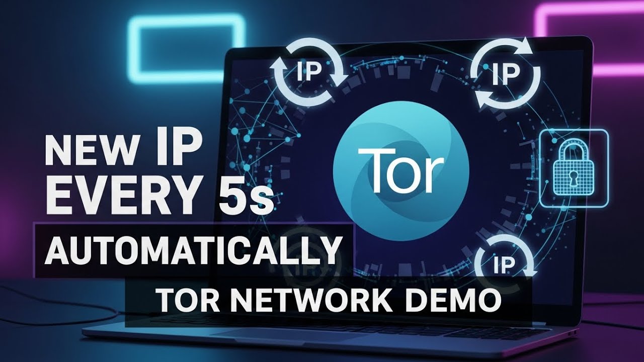 How Tor Changes Your IP Automatically | Privacy & Cybersecurity Demo