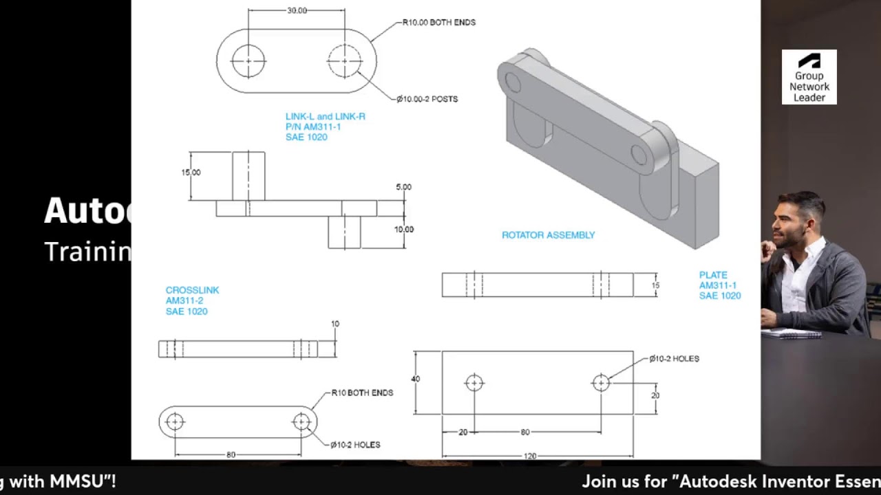 Autodesk Inventor Essentials Training with MMSU Day 2