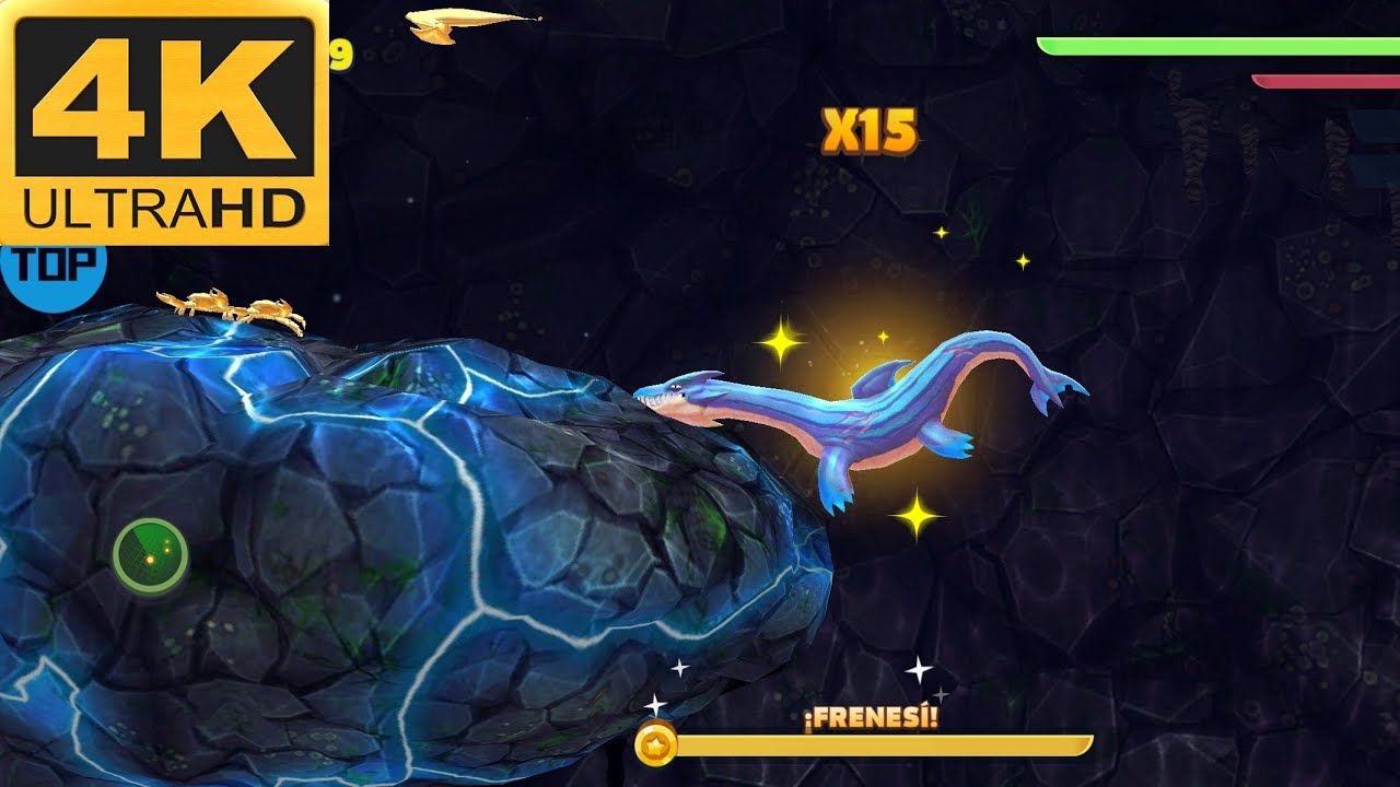 HUNGRY SHARK / NESSIE /GAMEPLAY 4K SIN COMENTARIOS 🔥
