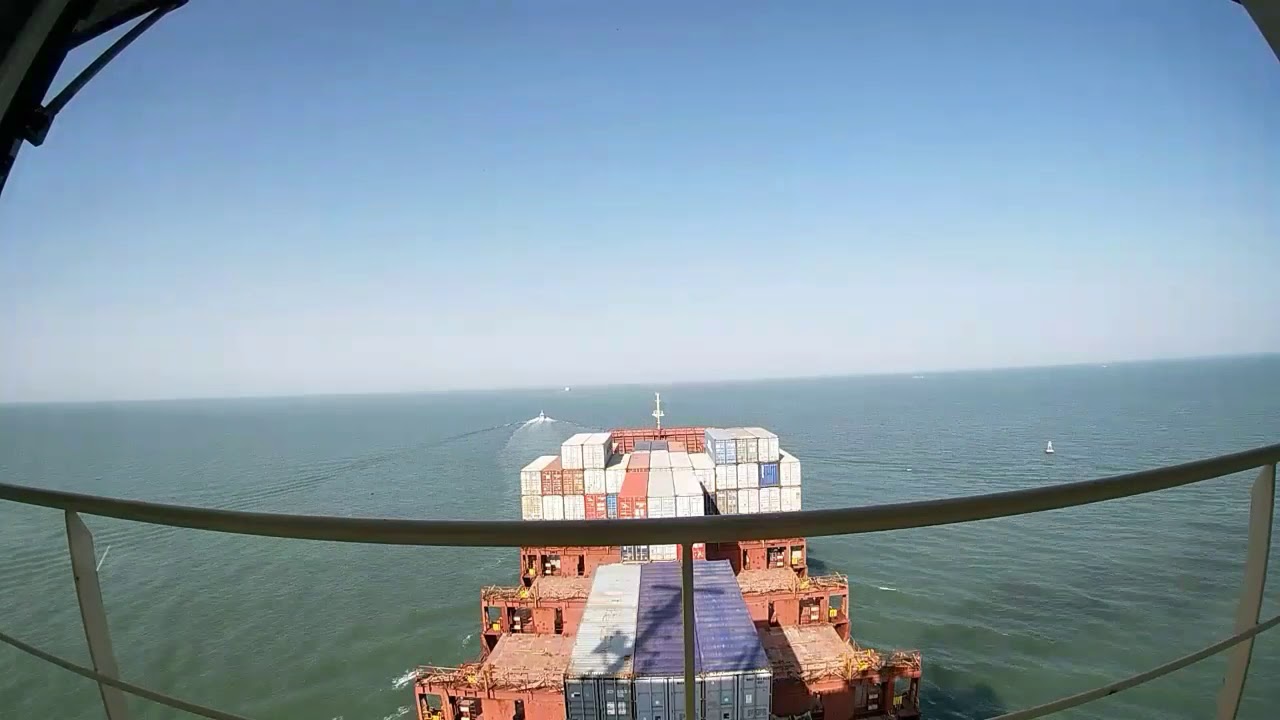 Arrival Port Qasim,Pakistan Maersk Container Vessel