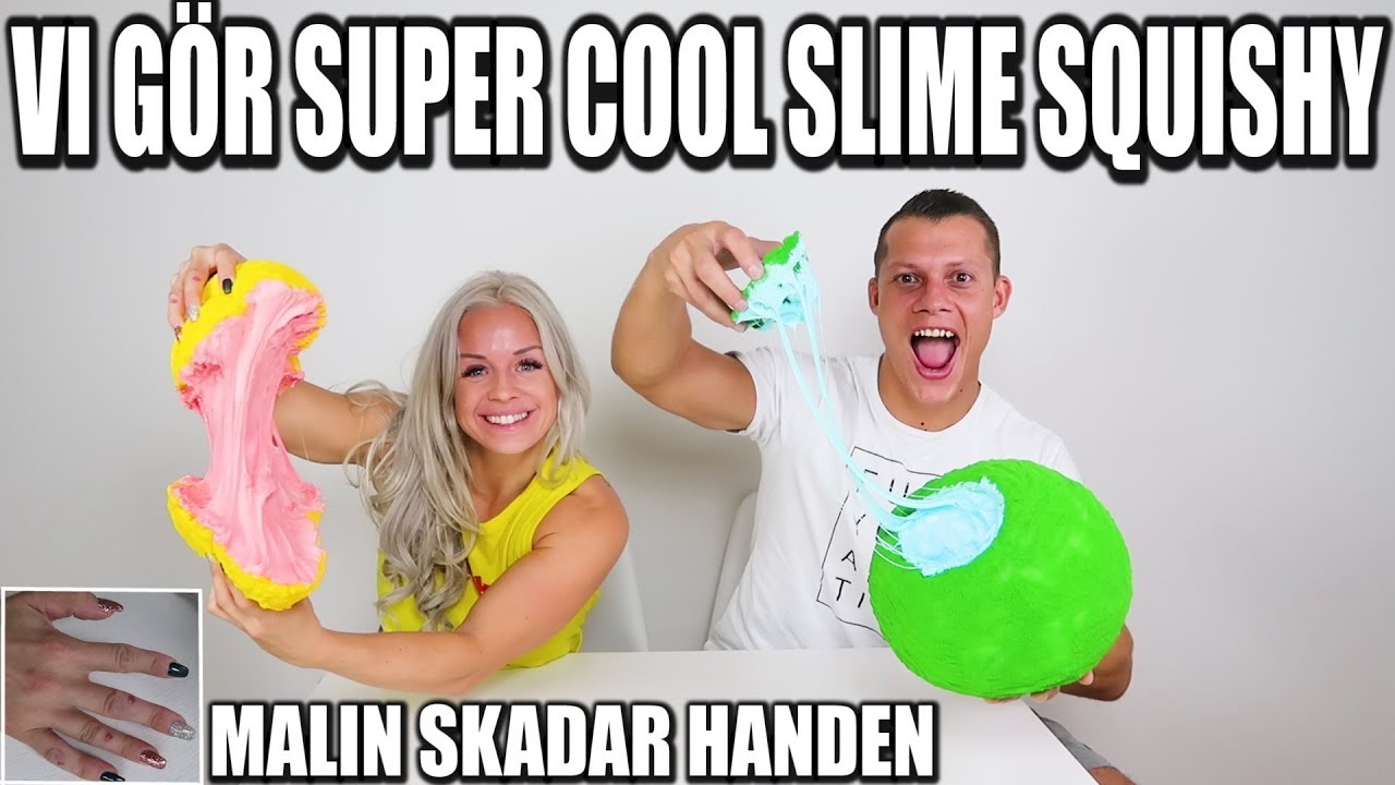 VI GÖR SUPER COOL SLIME SQUISHY