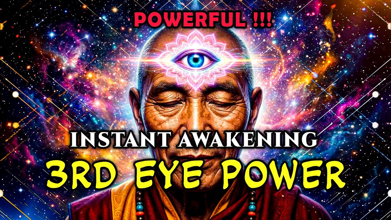 🌀THE MOST POWERFUL 10,000 HZ FREQUENCY FOR THIRD EYE ACTIVATION | INSTANT SPIRITUAL AWAKENING