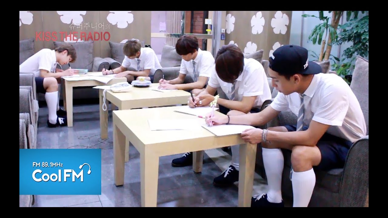 B1A4 비원에이포 슈키라 방송 직전 대기실 모습 공개~! / 140729[슈퍼주니어의키스더라디오]