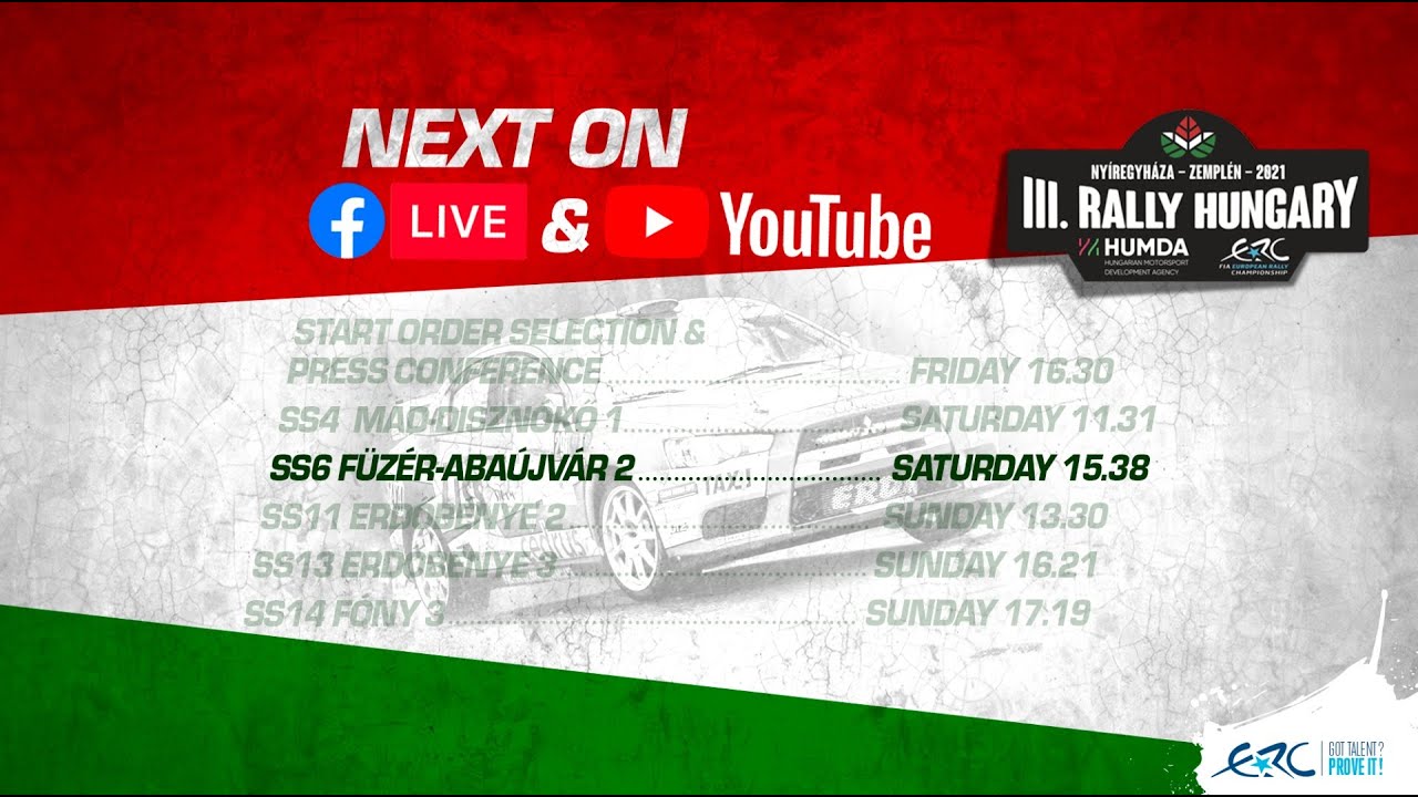 RALLY HUNGARY 2021 -  SS6 FUZER - ABAUJVAR 2 LIVE