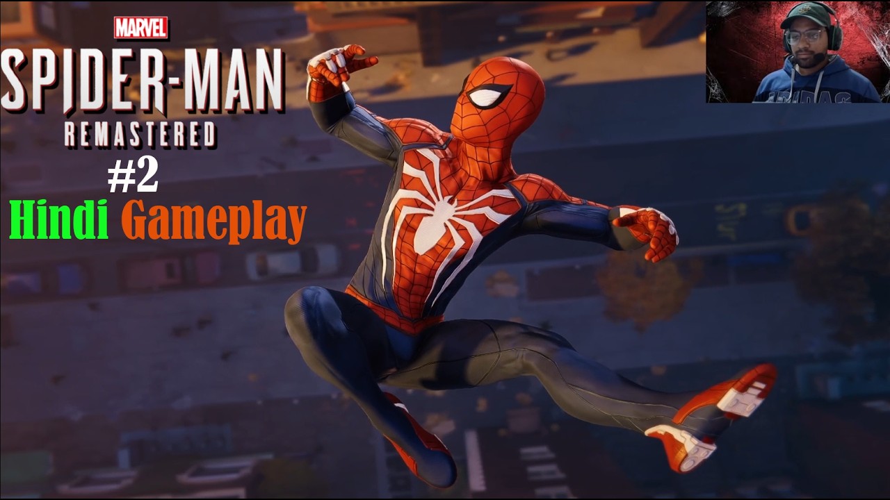 Marvel’s Spider-Man Remastered – Full Gameplay Walkthrough With face Cam #spiderman #marvel #gaming