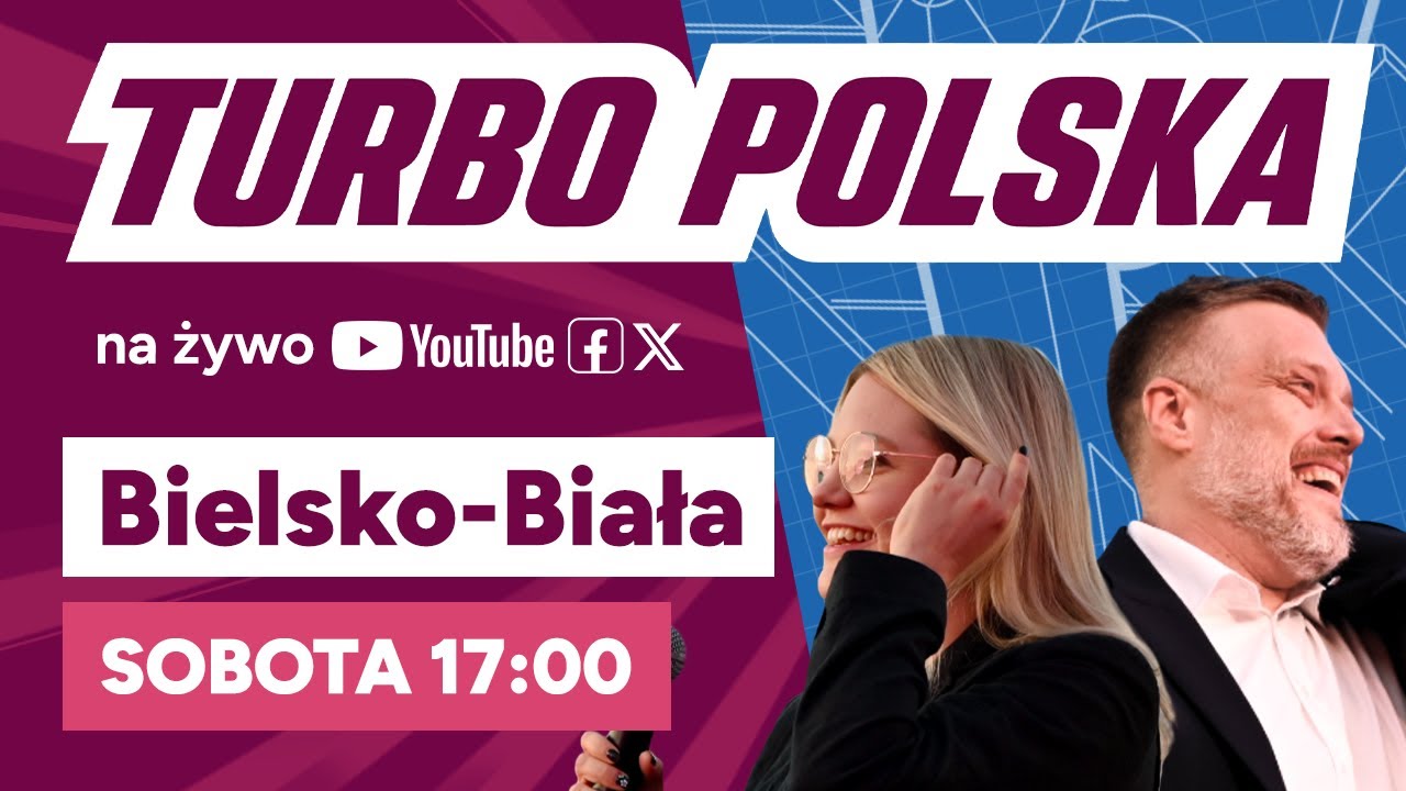 TurboPolska: Bielsko-Biała | SOBOTA 17:00 | Adrian Zandberg i Aleksandra Owca