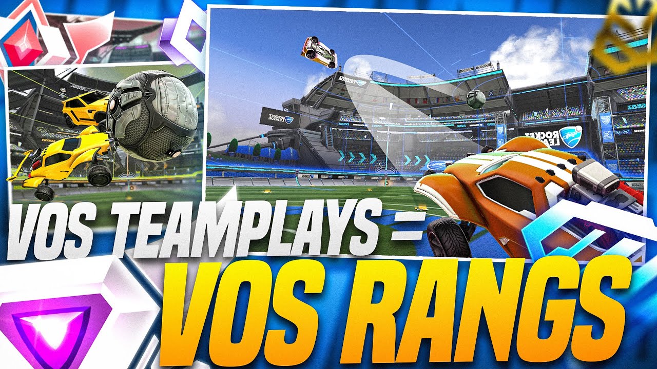 JE DEVINE VOS RANKS SUR ROCKET LEAGUE !! (vos meilleurs teamplays)