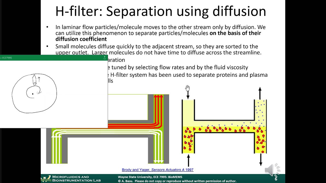 BioMEMS Module 7A - Molecular and Particle Separations Using Microfluidics