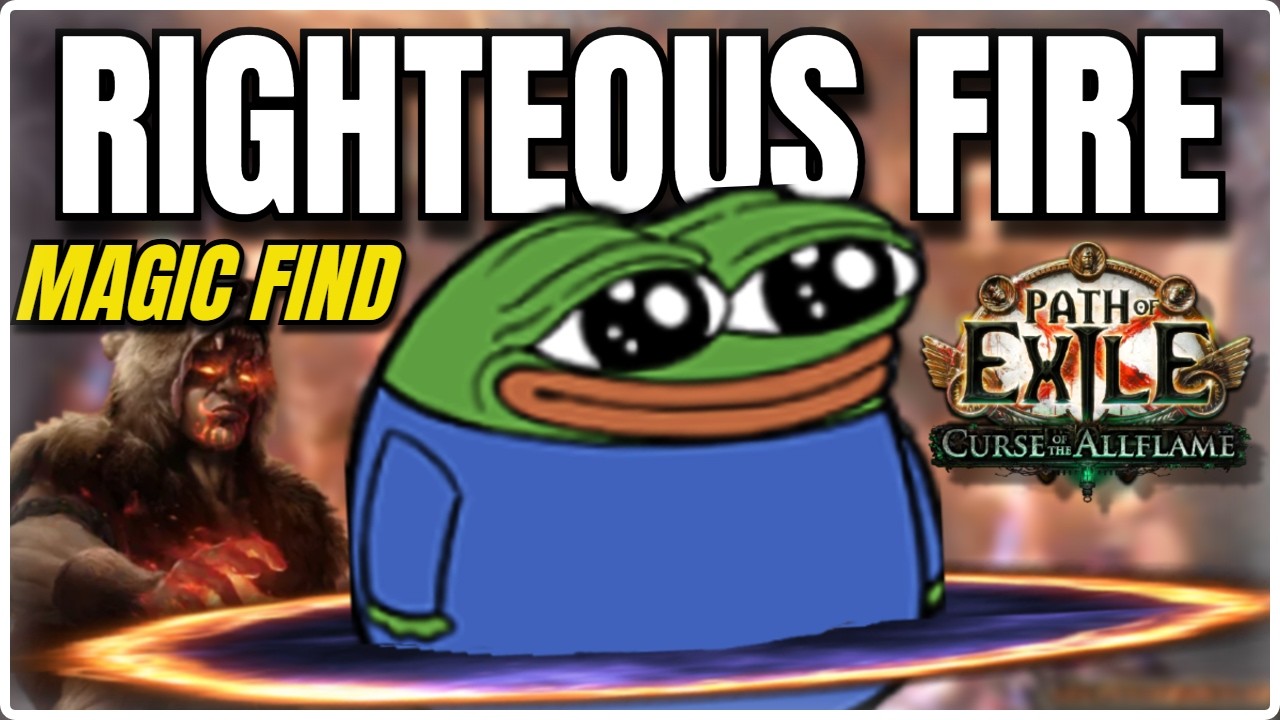 MF Righteous Fire Chieftain &mdash; Гайд по развитию и крафту для старта лиги [3.29 Curse of the Allflame]
