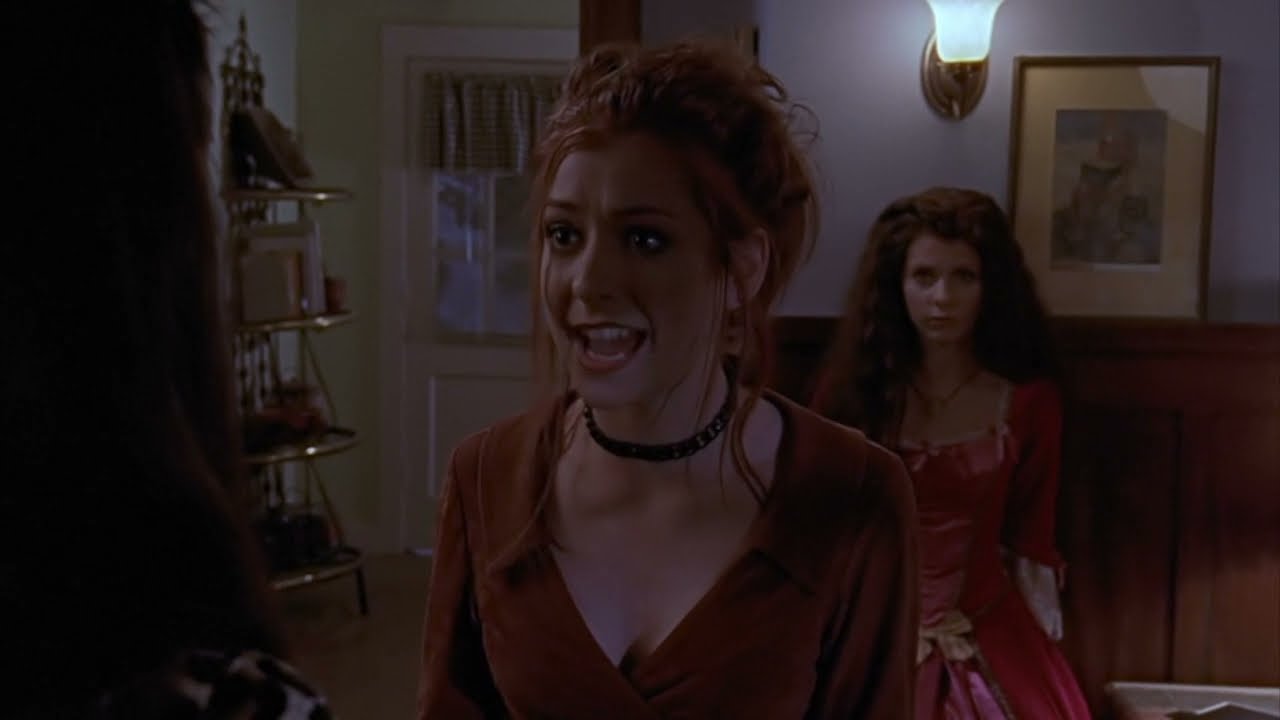 Buffy with absolutely no context but it's only season 2 episode 6